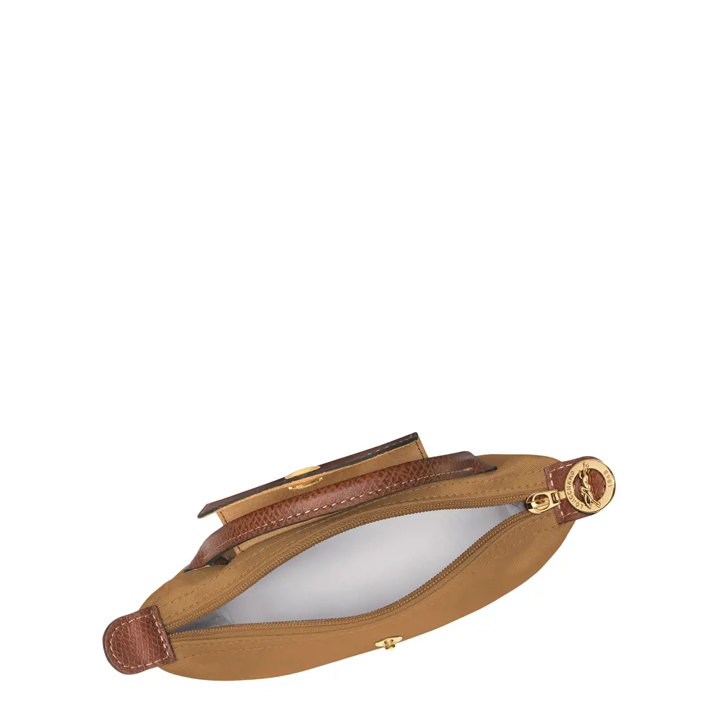 Longchamp Le Pliage Original Pouch with Handle Fawn